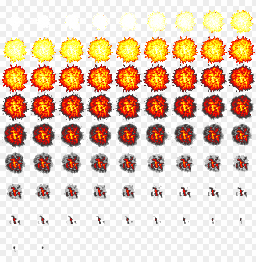 Detail Fire Sprite Sheet Png Nomer 34