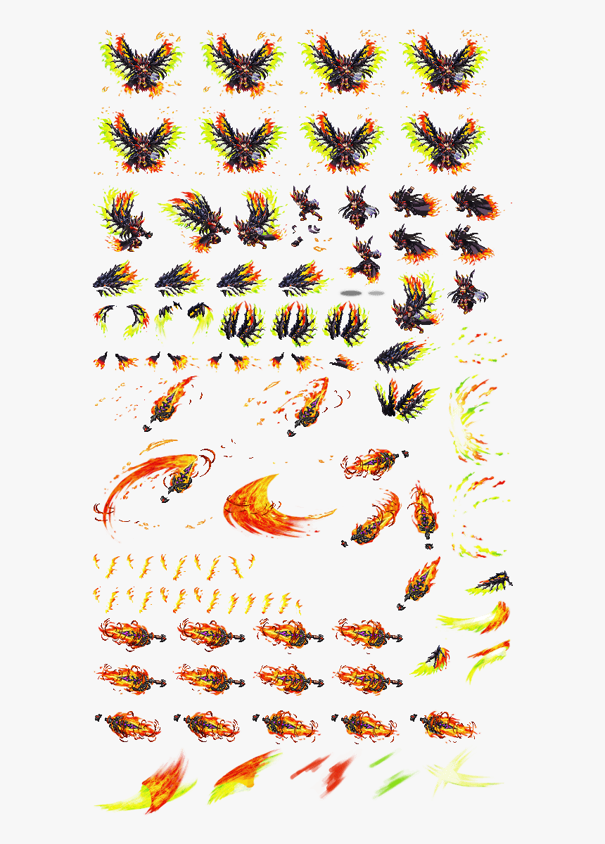 Download Fire Sprite Sheet Png Nomer 43