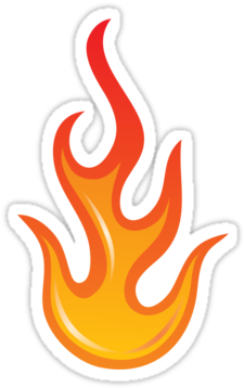 Detail Fire Sticker Png Nomer 2