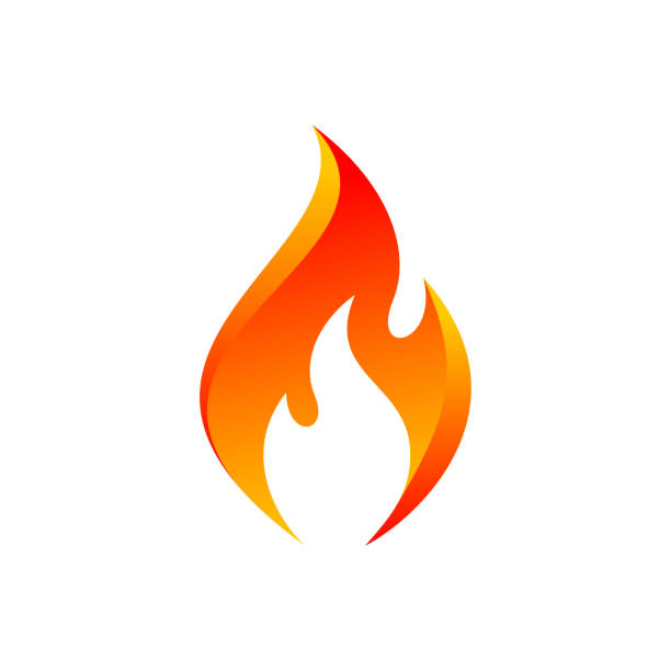 Detail Fire Torch Clipart Nomer 34