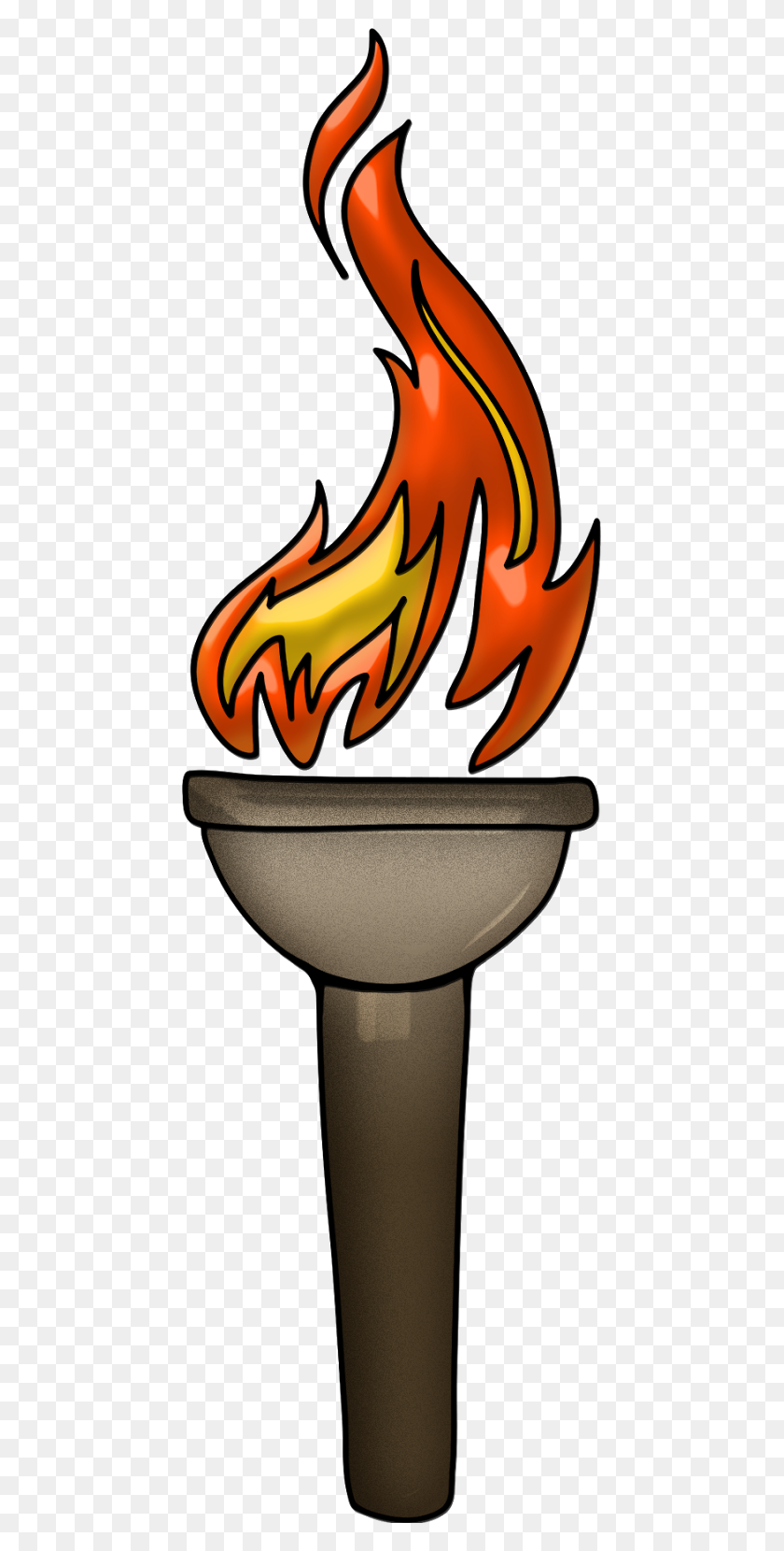 Detail Fire Torch Png Nomer 20