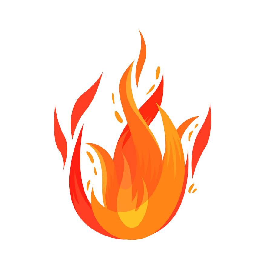 Detail Fire Transparent Nomer 46