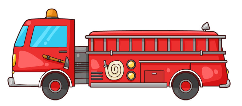 Fire Truck Clipart Free - KibrisPDR