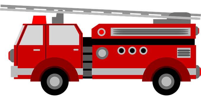 Detail Fire Truck Clipart Free Nomer 22