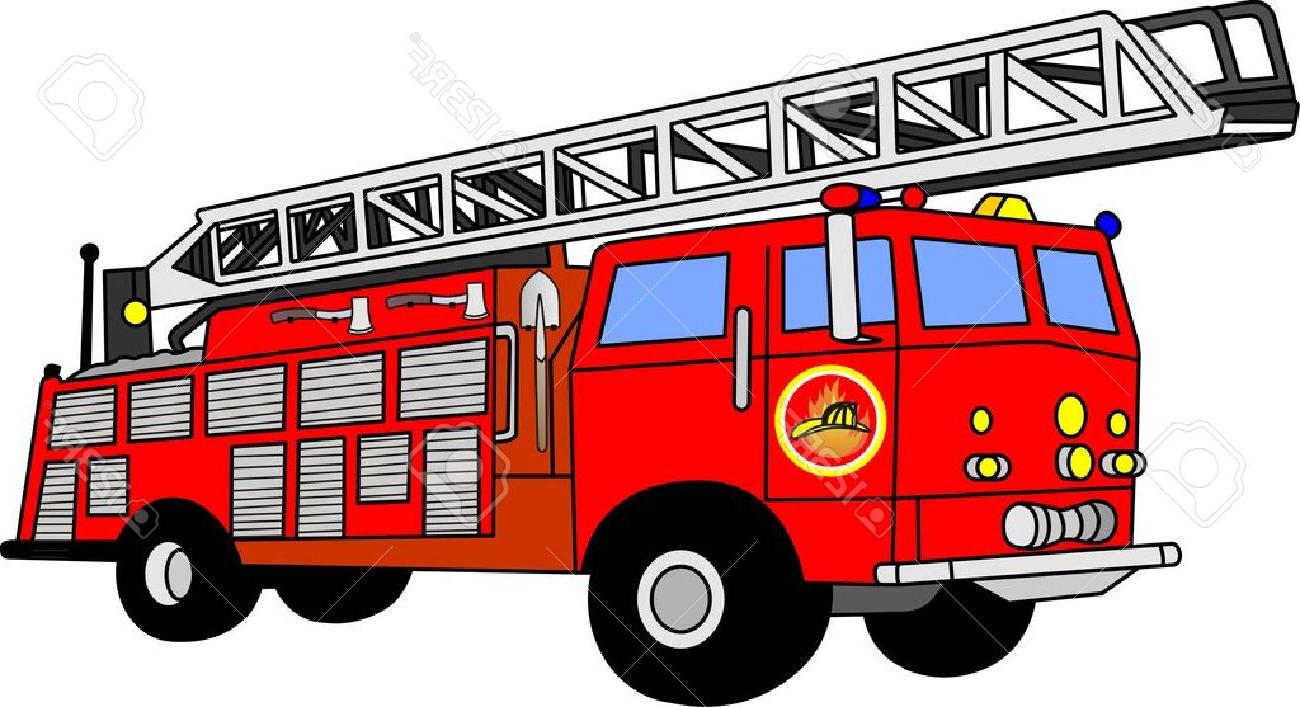 Detail Fire Truck Clipart Free Nomer 32