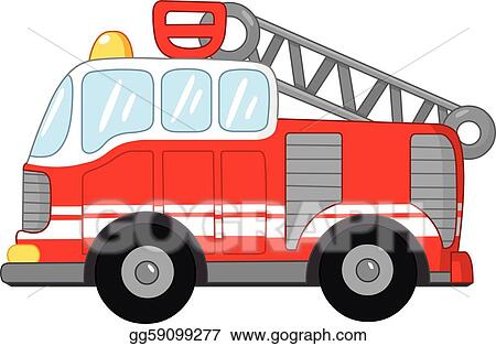 Detail Fire Truck Clipart Images Nomer 19