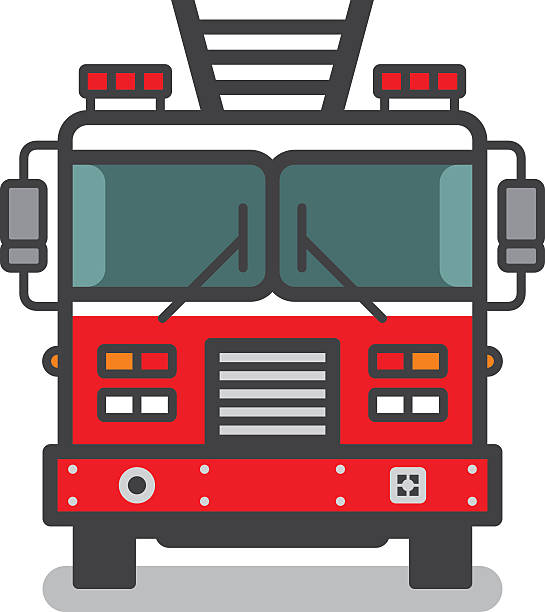 Detail Fire Truck Clipart Images Nomer 24