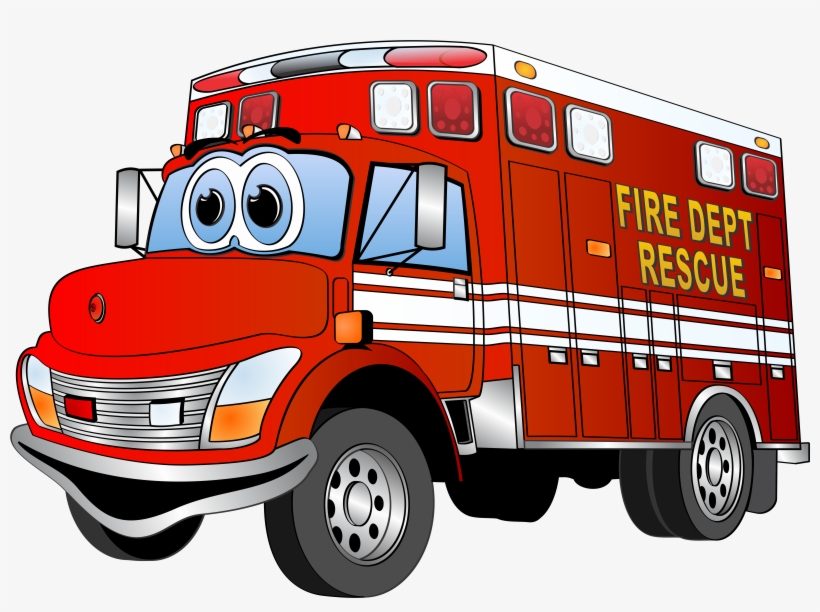 Detail Fire Truck Clipart Images Nomer 27