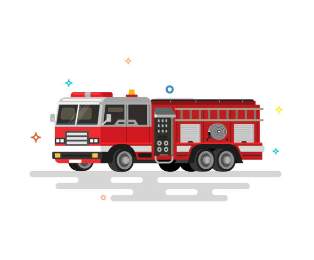 Detail Fire Truck Clipart Images Nomer 49