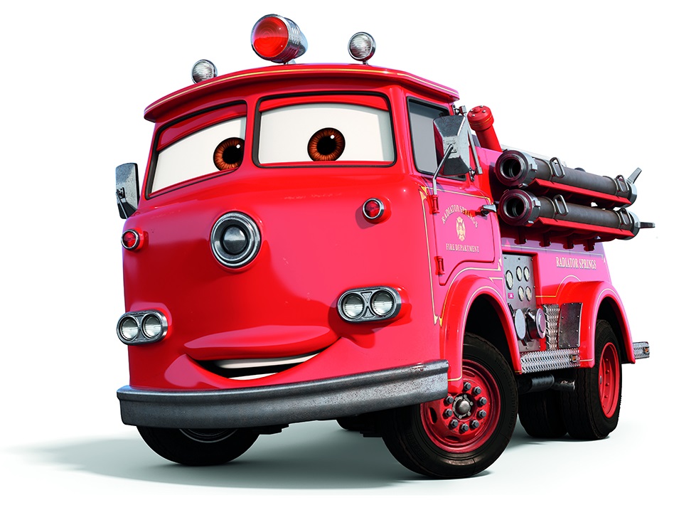 Detail Fire Truck From Cars Nomer 2