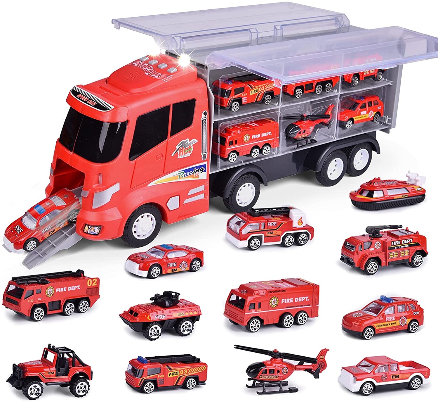 Detail Fire Truck From Cars Nomer 35