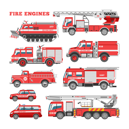 Detail Fire Truck Ladder Clipart Nomer 25