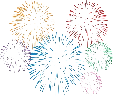 Detail Fire Work Png Nomer 3