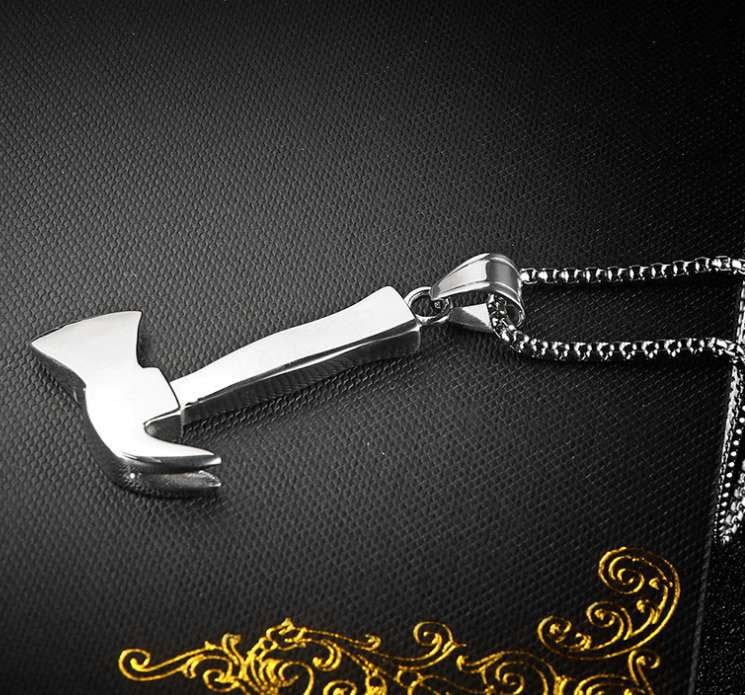 Detail Firefighter Axe Necklace Nomer 27