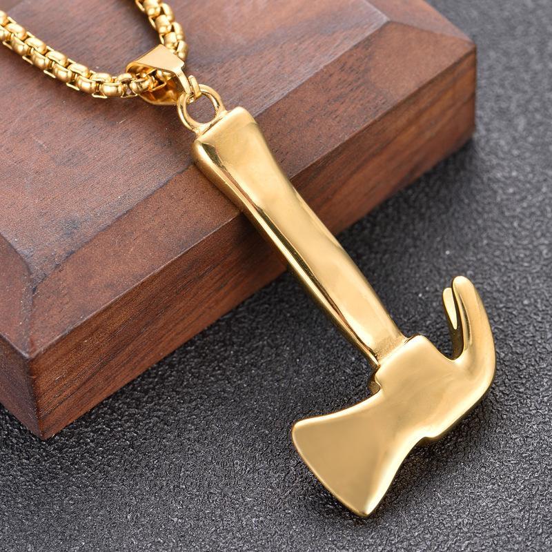 Detail Firefighter Axe Necklace Nomer 38