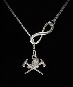 Detail Firefighter Axe Necklace Nomer 4