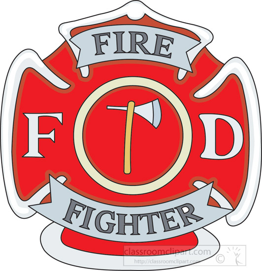 Detail Firefighter Badge Clipart Nomer 2