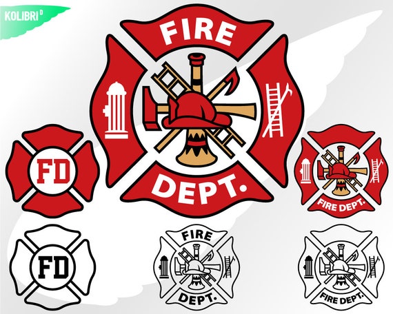 Detail Firefighter Badge Clipart Nomer 12