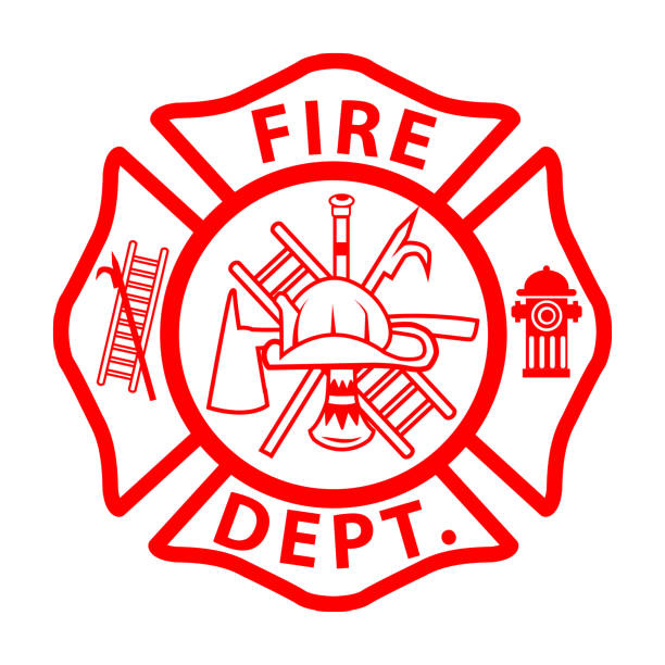 Detail Firefighter Badge Clipart Nomer 19