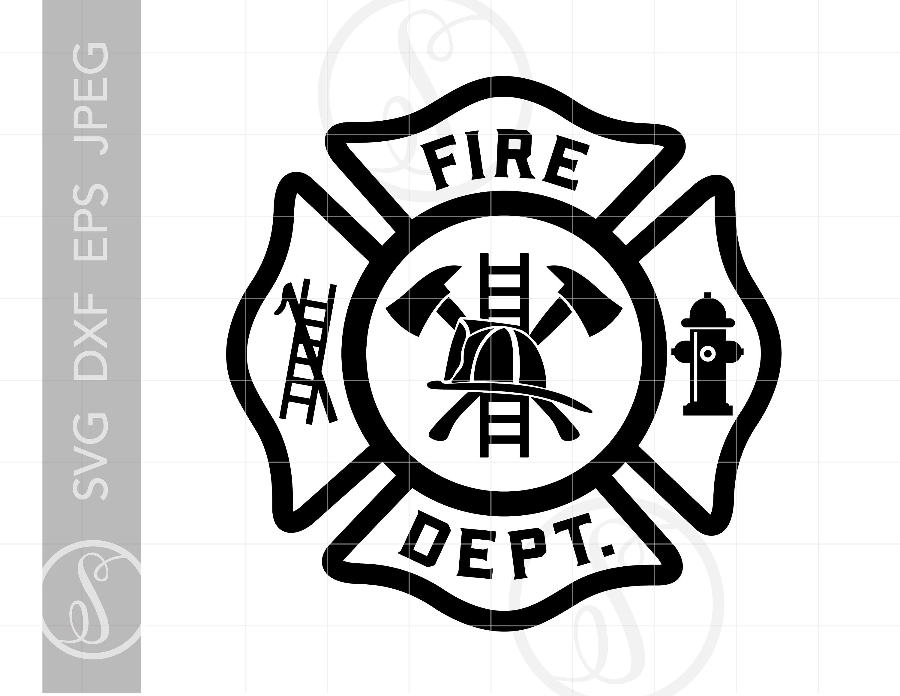 Detail Firefighter Badge Clipart Nomer 6