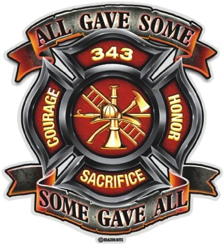 Detail Firefighter Badge Stickers Nomer 11