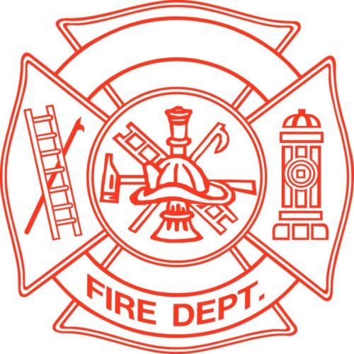 Detail Firefighter Badge Stickers Nomer 16