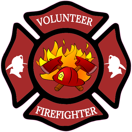 Detail Firefighter Badge Stickers Nomer 21