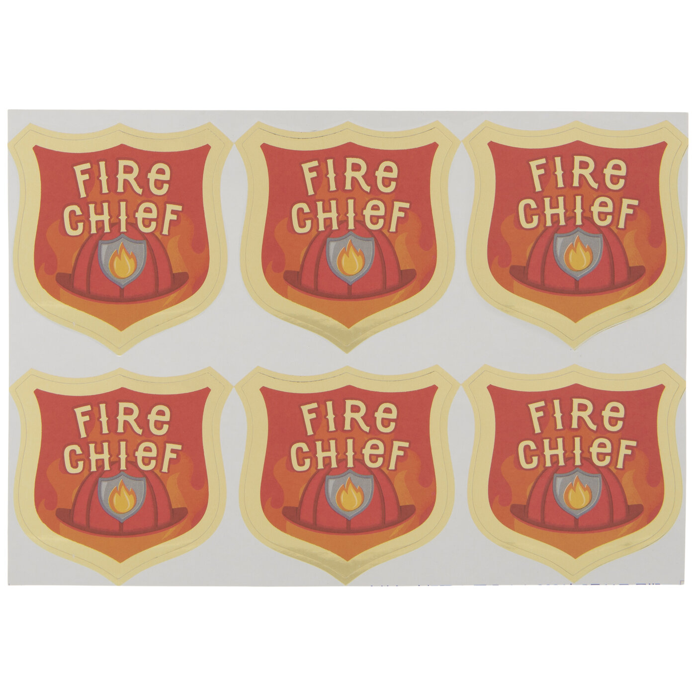 Detail Firefighter Badge Stickers Nomer 26