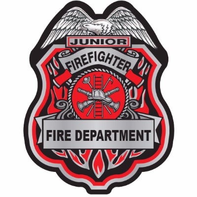 Detail Firefighter Badge Stickers Nomer 3