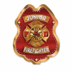 Detail Firefighter Badge Stickers Nomer 36