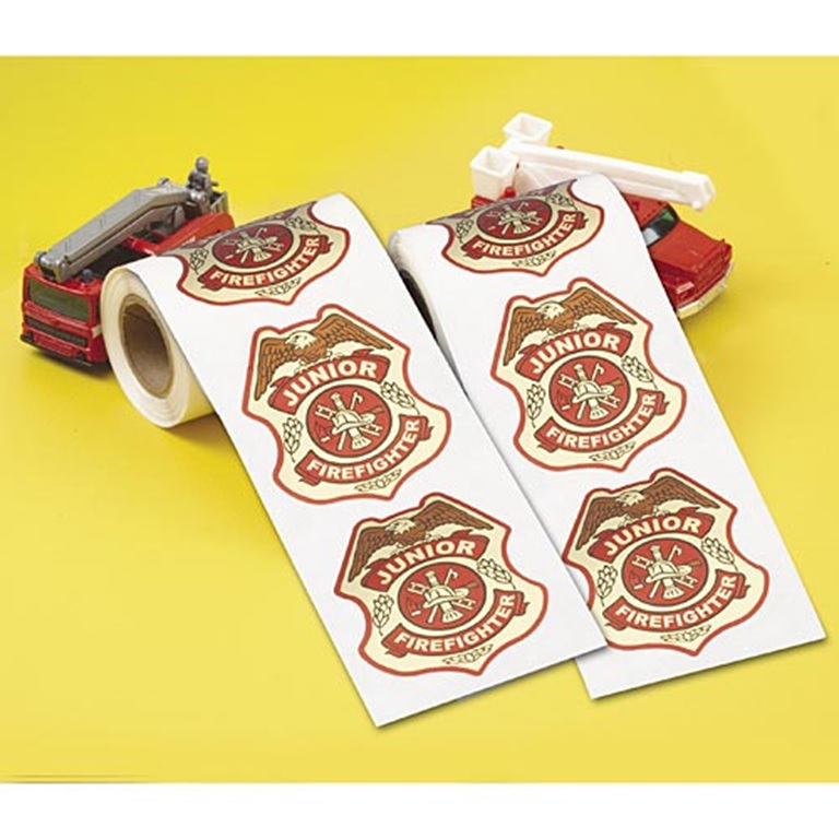 Detail Firefighter Badge Stickers Nomer 43