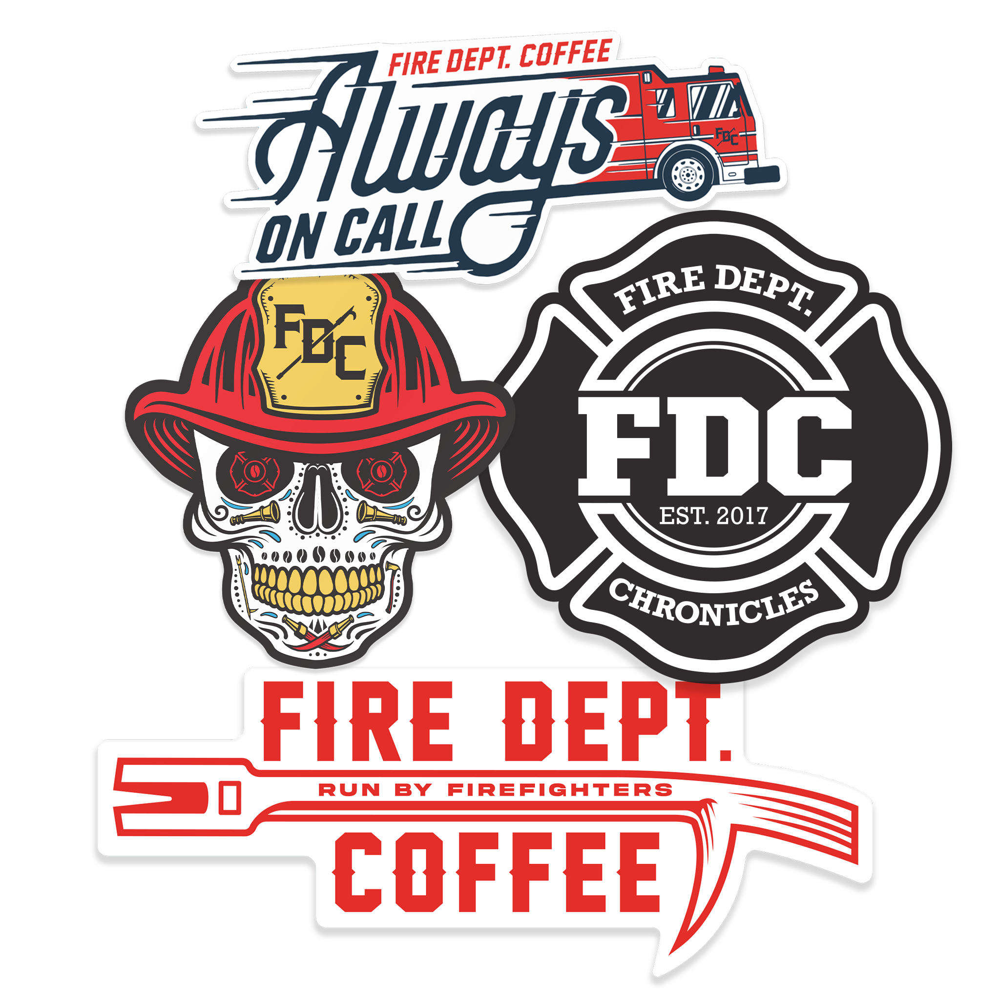 Detail Firefighter Badge Stickers Nomer 44