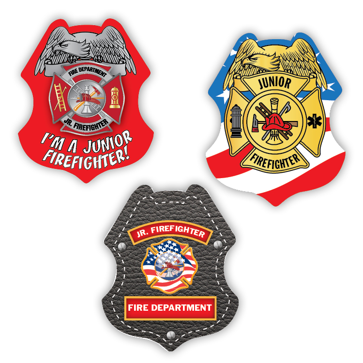 Detail Firefighter Badge Stickers Nomer 46