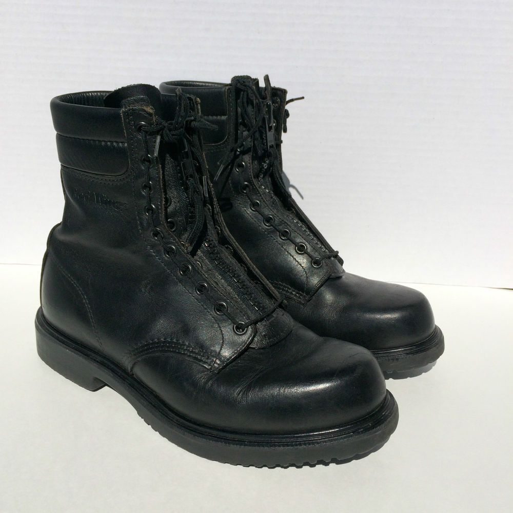 Detail Firefighter Boots With Zipper Nomer 21