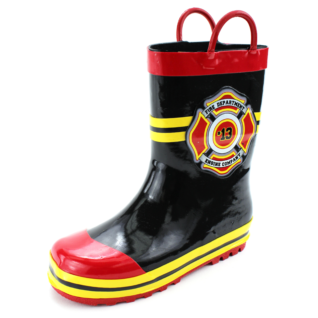 Detail Firefighter Boots With Zipper Nomer 23