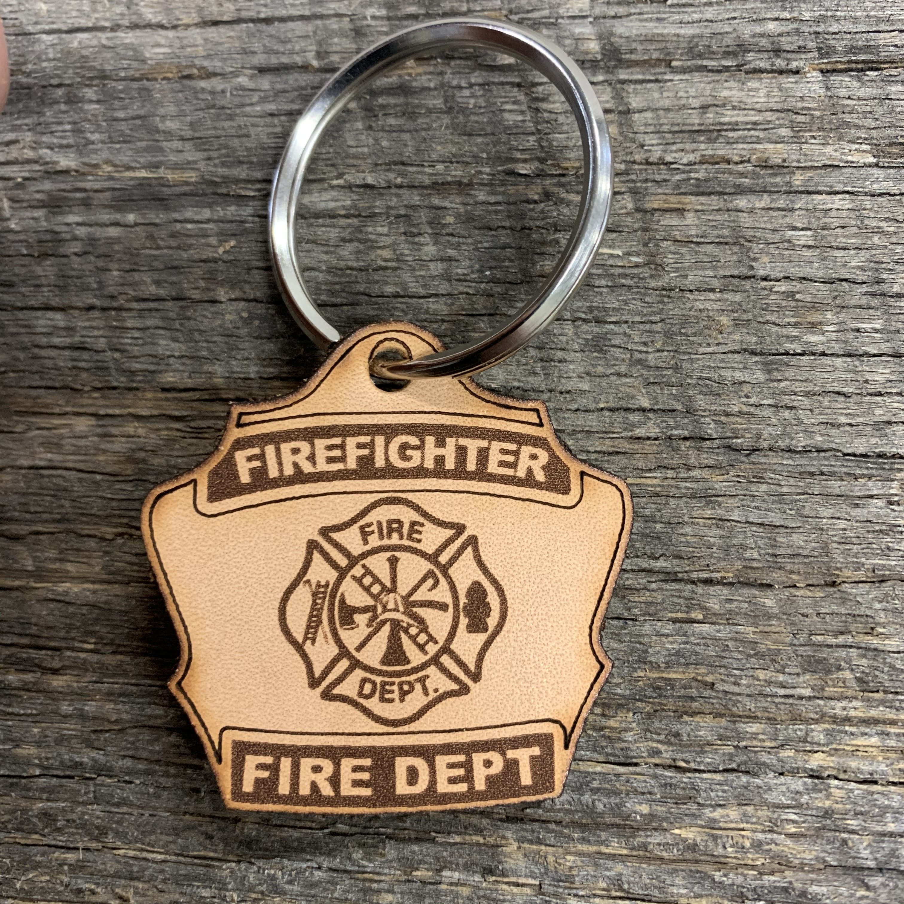 Detail Firefighter Keychain Shield Nomer 10