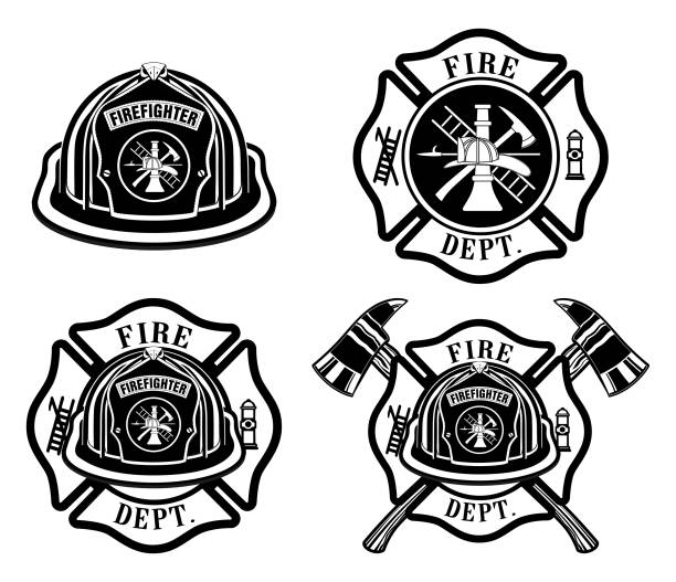 Detail Firefighter Silhouette Clip Art Nomer 23