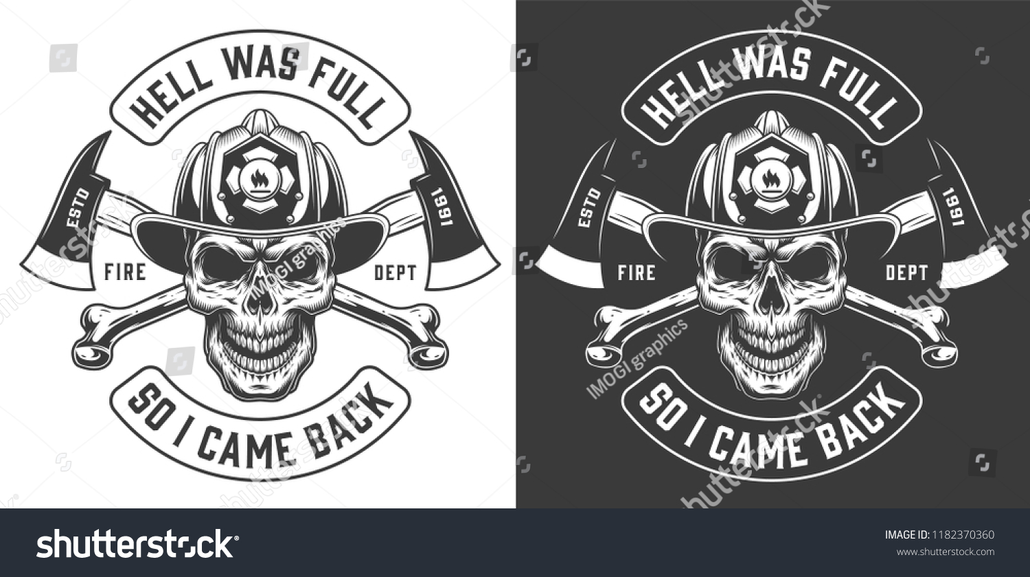 Detail Firefighter Skull Vector Nomer 32