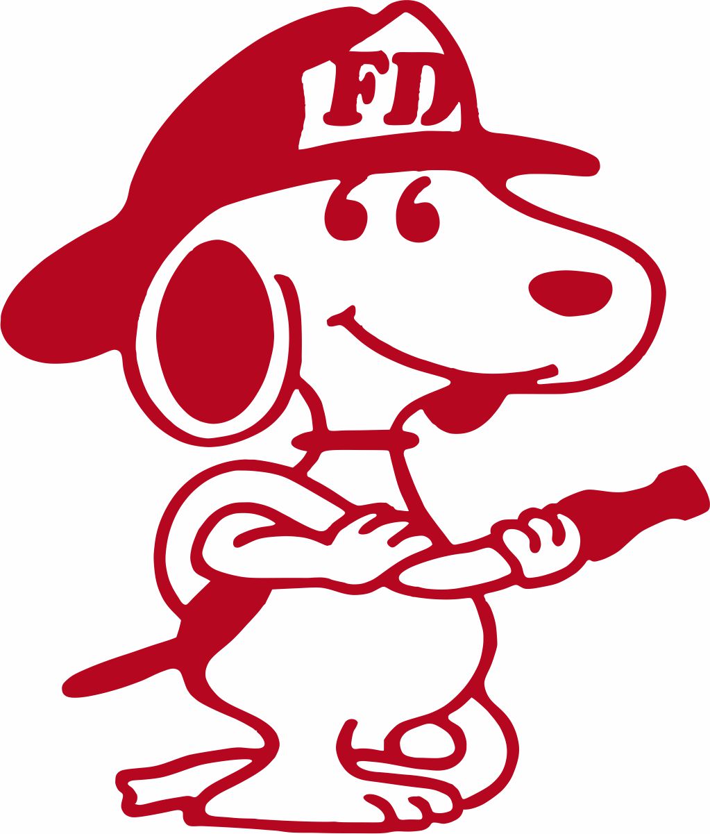 Detail Firefighter Snoopy Nomer 15