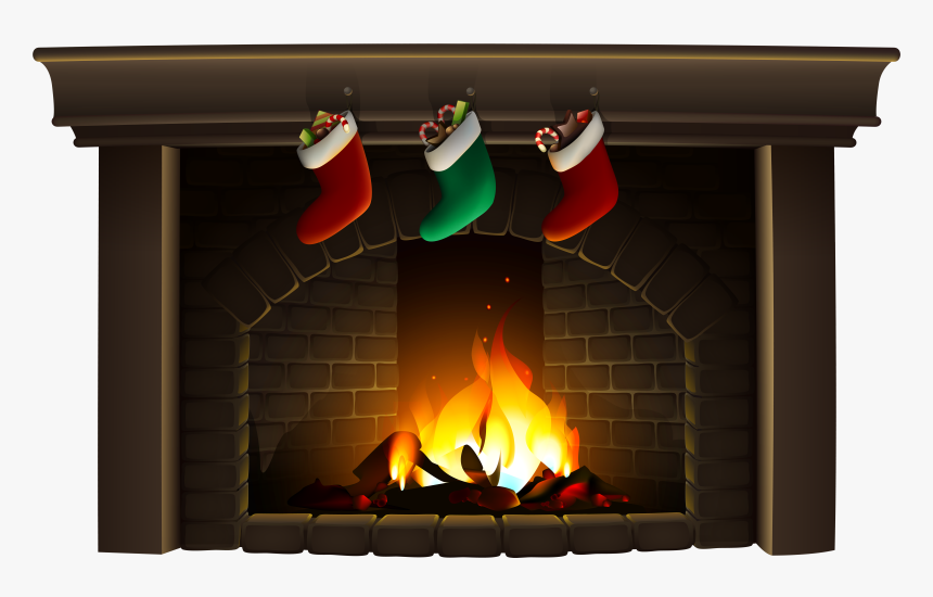 Detail Fireplace Clipart Free Nomer 7