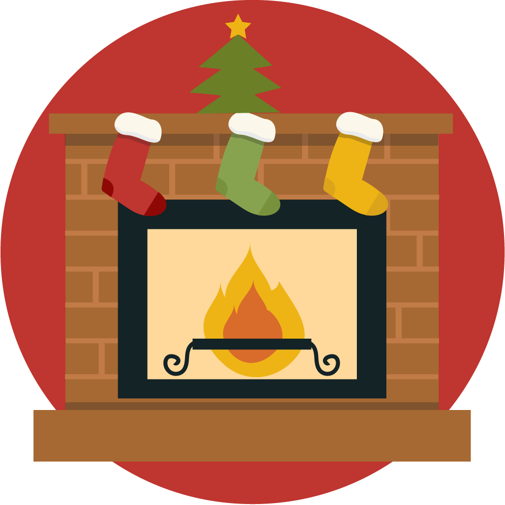 Detail Fireplace Clipart Free Nomer 18