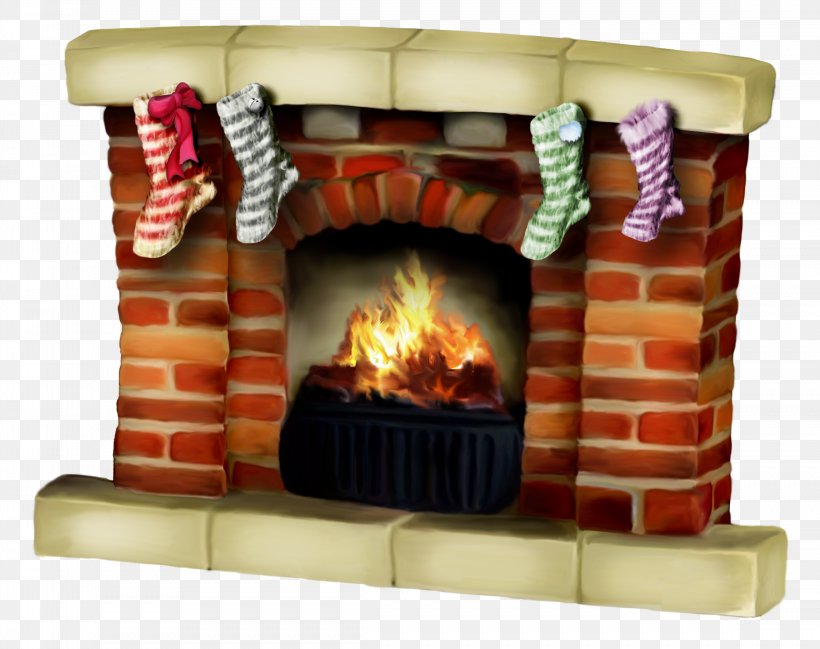 Detail Fireplace Clipart Free Nomer 39