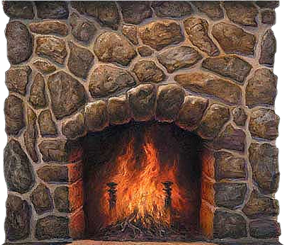 Detail Fireplace Transparent Nomer 29