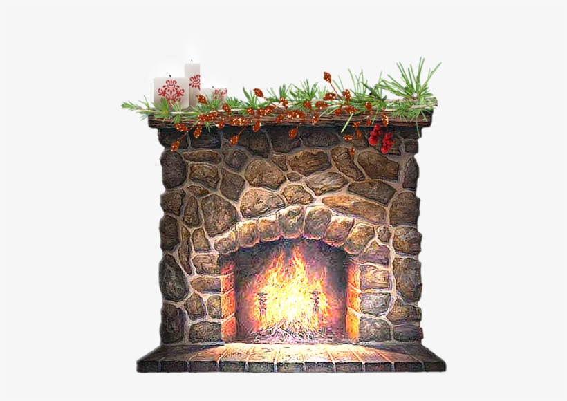 Detail Fireplace Transparent Nomer 31