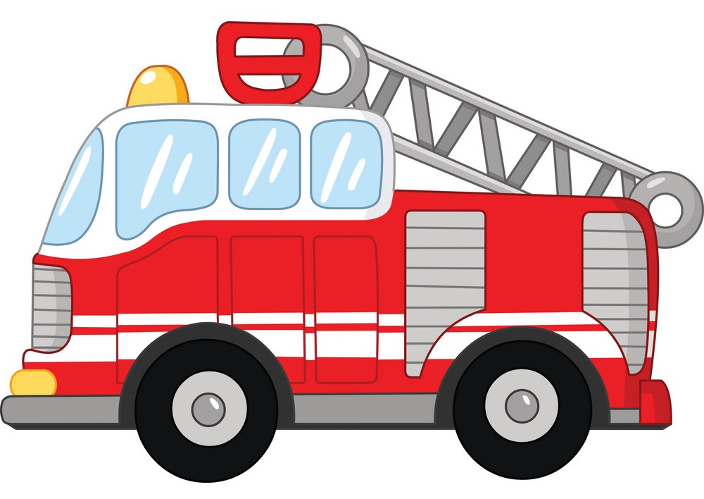 Detail Firetruck Clipart Nomer 21