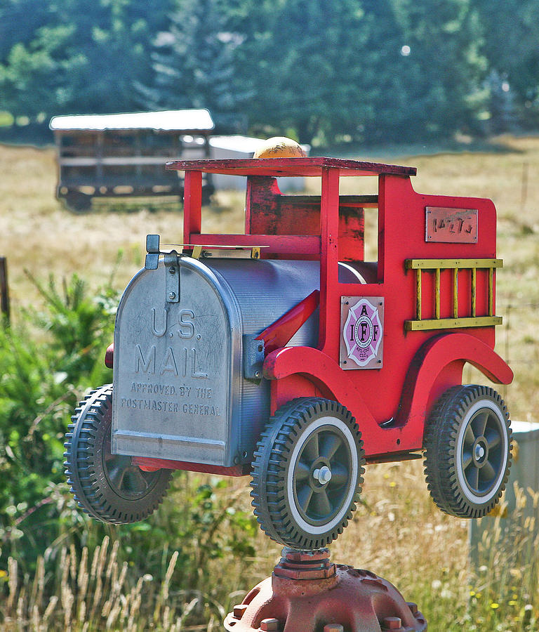 Detail Firetruck Mailbox Nomer 21