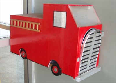 Detail Firetruck Mailbox Nomer 50