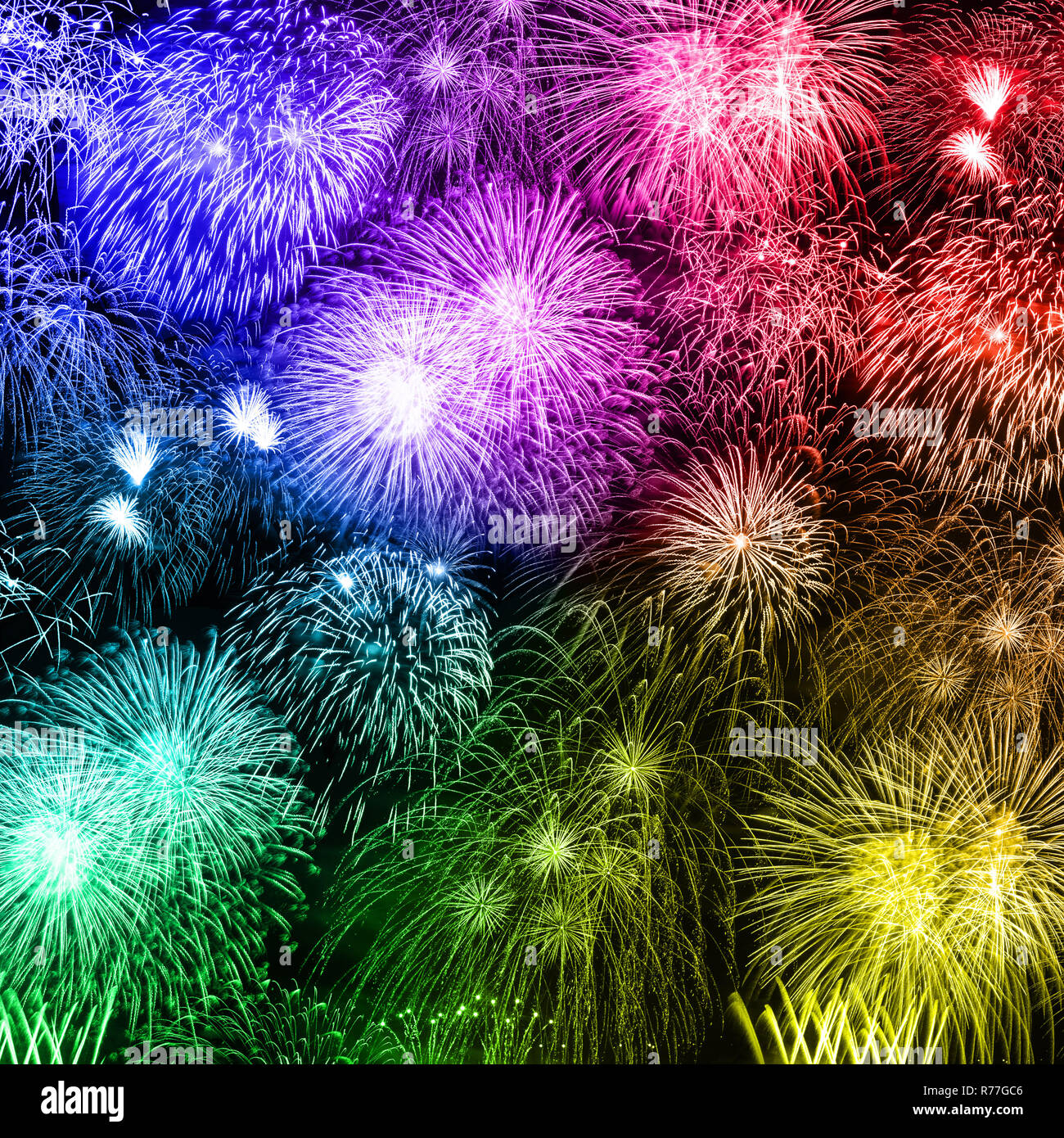 Detail Firework Background Nomer 2