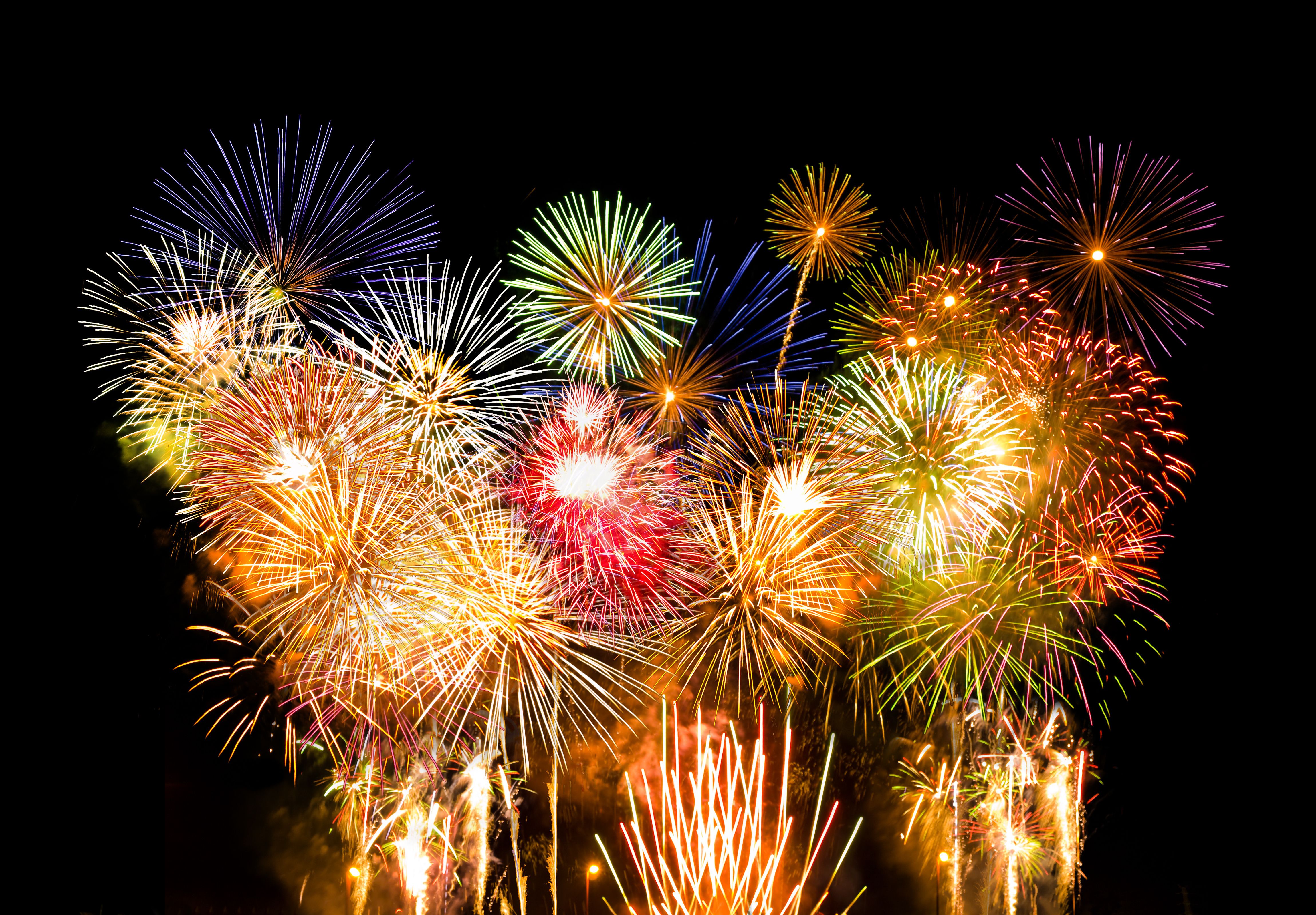 Detail Firework Background Nomer 21