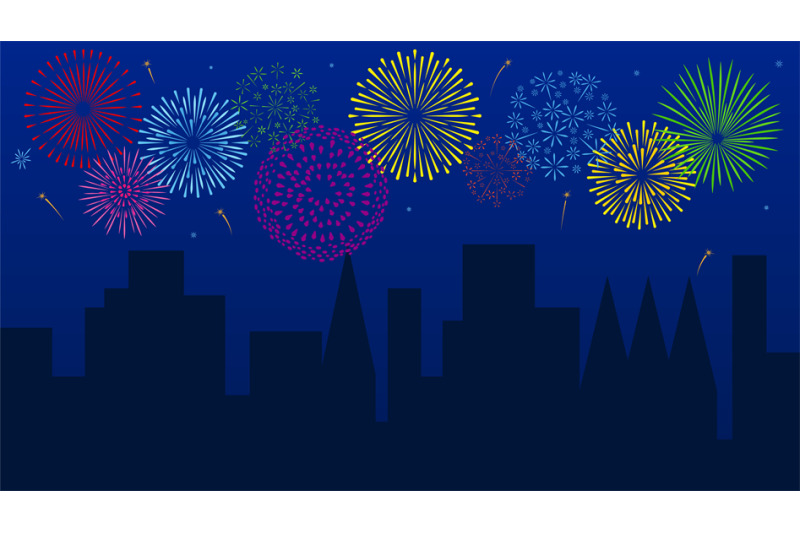 Detail Firework Background Nomer 30